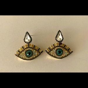 evil eye earrings